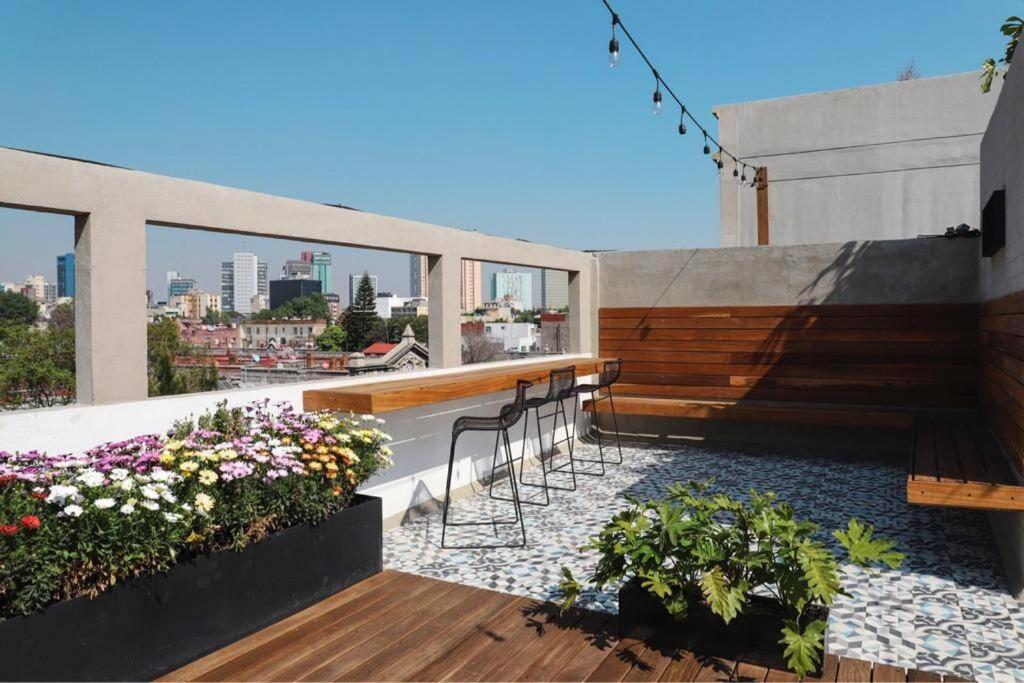 New Mex Inspired Bo-Ho Chic Apartment With Private Patio And Roof Terrace Μεξικό Εξωτερικό φωτογραφία